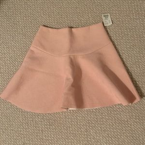 Pink high waisted skirt
